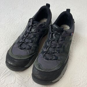 Danner Black Belt Work Shoes Men 10 Safety Non Metallic Toe Leather Safety 18211